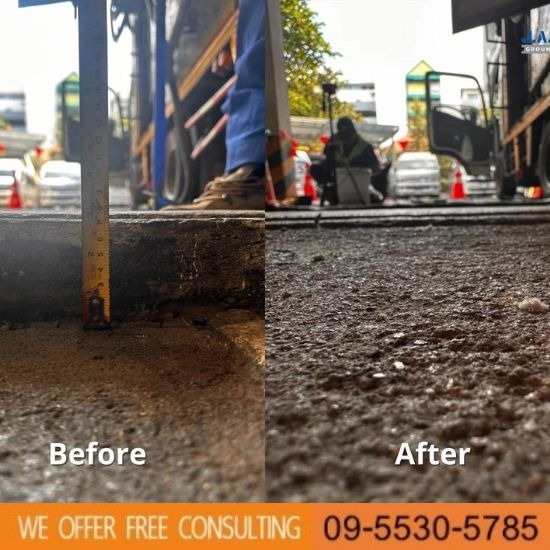 ซ่อมรอยร้าวคอนกรีตโรงงาน ชลบุรี